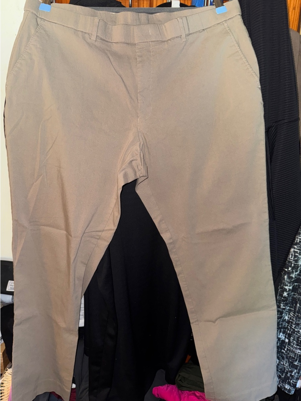 Tommy Hilfiger Men's TH Flex Khaki Chino Pants - Taupe 40w